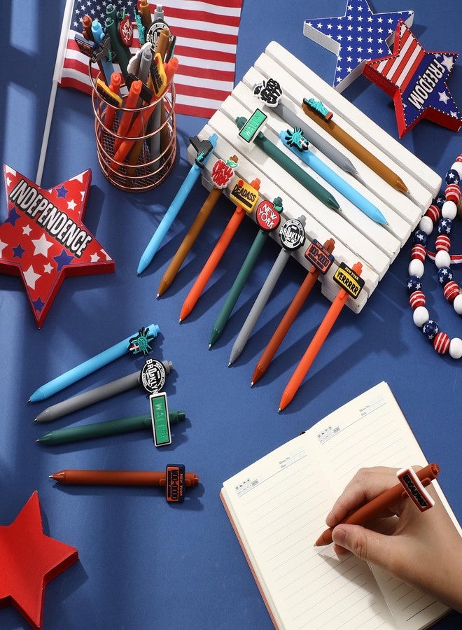 Feifeiya 30 Pcs New York City Ballpoint Pen New York Souvenirs City Travel Pens Retractable USA Themed Ballpoint Pens I Love NY Gifts Pen for School Office Supplies Traveler Gift - Image 4